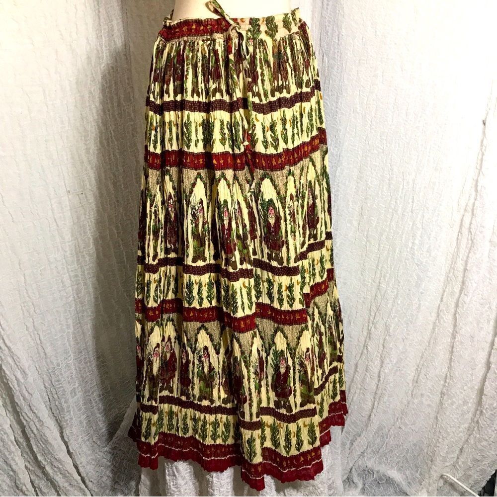 In style VTG Adjustable Free Size Christmas Skirt